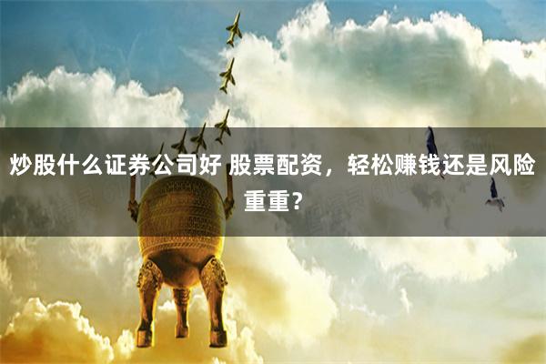 炒股什么证券公司好 股票配资，轻松赚钱还是风险重重？
