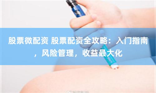 股票微配资 股票配资全攻略：入门指南，风险管理，收益最大化